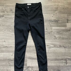 Madewell Women's Black Skinny Jeans